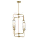 Savoy House 1-3023-4 Holton 4-lt 20" Chandelier - Warm Brass