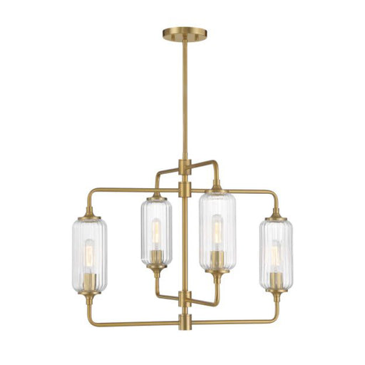 Savoy House 1-3025-4 Holton 4-lt 26" Chandelier - Warm Brass