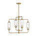 Savoy House 1-3025-4 Holton 4-lt 26" Chandelier - Warm Brass