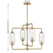 Savoy House 1-3025-4 Holton 4-lt 26" Chandelier