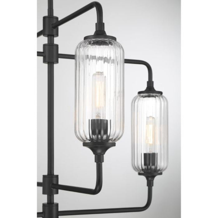 Savoy House 1-3025-4 Holton 4-lt 26" Chandelier - Matte Black