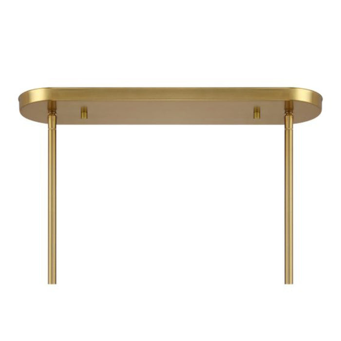 Savoy House 1-3026-6 Holton 6-lt 42" Linear Chandelier - Warm Brass