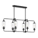 Savoy House 1-3026-6 Holton 6-lt 42" Linear Chandelier - Matte Black