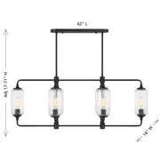 Savoy House 1-3026-6 Holton 6-lt 42" Linear Chandelier