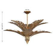 Savoy House 1-3066-10 Palmera 10-lt 38" Chandelier