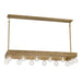 Savoy House 1-3128-14 Etereo 14-lt 42" Linear Chandelier