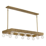 Savoy House 1-3128-14 Etereo 14-lt 42" Linear Chandelier