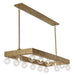 Savoy House 1-3128-14 Etereo 14-lt 42" Linear Chandelier