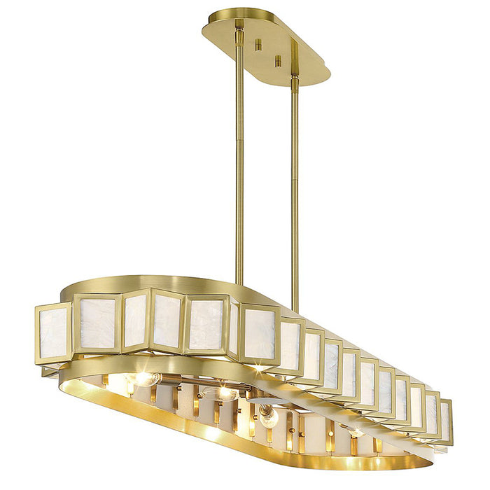 Savoy House 1-3165-8 Gideon 8-lt 48" Linear Chandelier