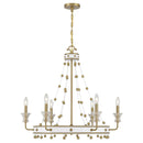 Savoy House 1-3804-6 Iris 6-lt 32" Chandelier