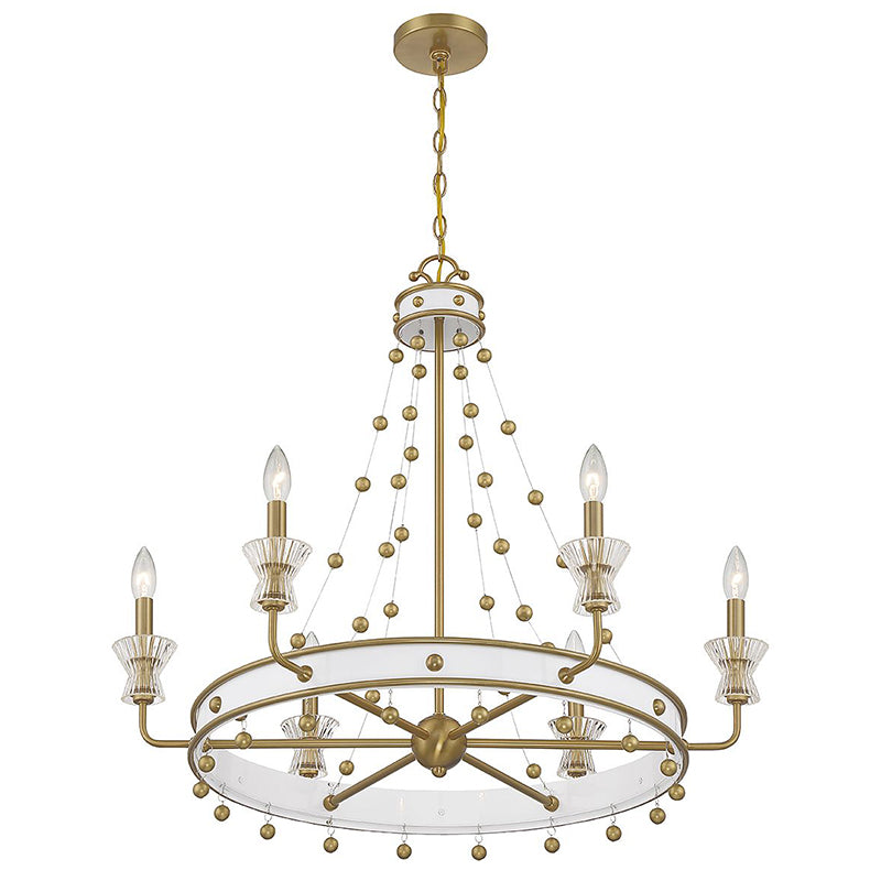 Savoy House 1-3804-6 Iris 6-lt 32" Chandelier