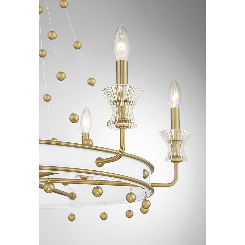 Savoy House 1-3804-6 Iris 6-lt 32" Chandelier