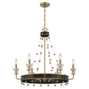 Savoy House 1-3804-6 Iris 6-lt 32" Chandelier