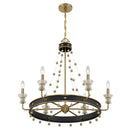 Savoy House 1-3804-6 Iris 6-lt 32" Chandelier