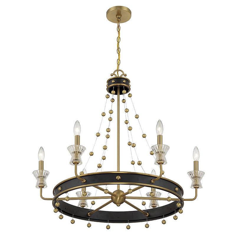 Savoy House 1-3804-6 Iris 6-lt 32" Chandelier