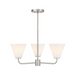 Savoy House 1-4013-3 Blair 3-lt 24" Chandelier - Satin Nickel