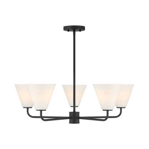 Savoy House 1-4015-5 Blair 5-lt 30" Chandelier - Matte Black