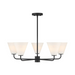 Savoy House 1-4015-5 Blair 5-lt 30" Chandelier - Matte Black