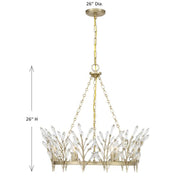 Savoy House 1-4073-6 Orianna 6-lt 26" Chandelier