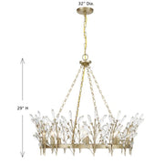 Savoy House 1-4074-8 Orianna 8-lt 32" Chandelier