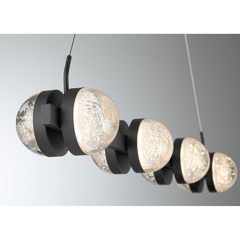 Savoy House 1-4488-8 Biscayne 8-lt 40" LED Linear Chandelier