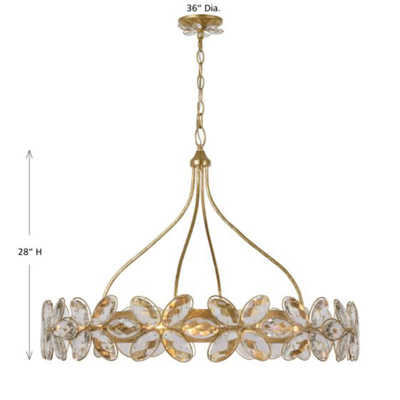 Savoy House 1-4528-14 Marbella 14-lt 36" Chandelier