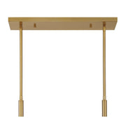 Savoy House 1-5066-8 Balfour 8-lt 44" Linear Chandelier - Warm Brass