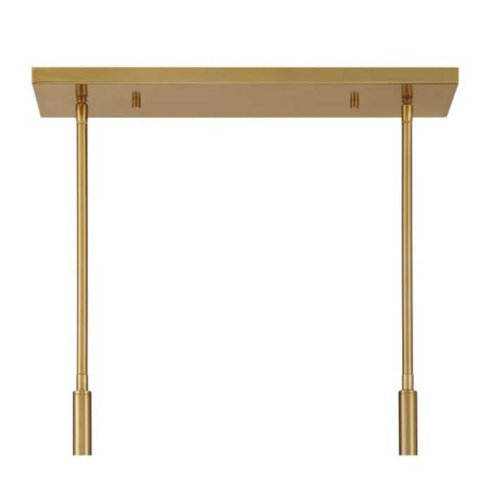 Savoy House 1-5066-8 Balfour 8-lt 44" Linear Chandelier - Warm Brass