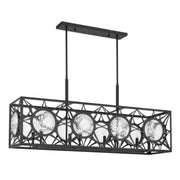 Savoy House 1-5066-8 Balfour 8-lt 44" Linear Chandelier - Matte Black
