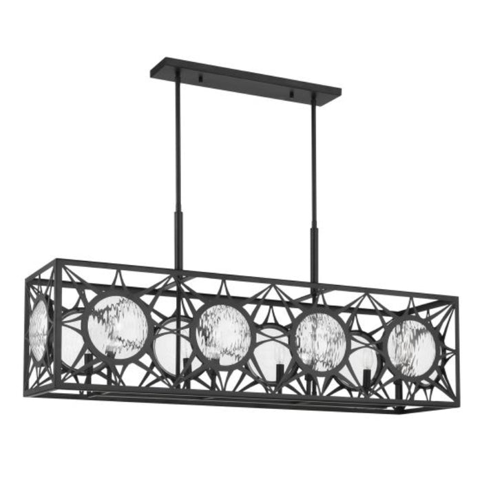 Savoy House 1-5066-8 Balfour 8-lt 44" Linear Chandelier - Matte Black