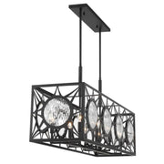 Savoy House 1-5066-8 Balfour 8-lt 44" Linear Chandelier - Matte Black