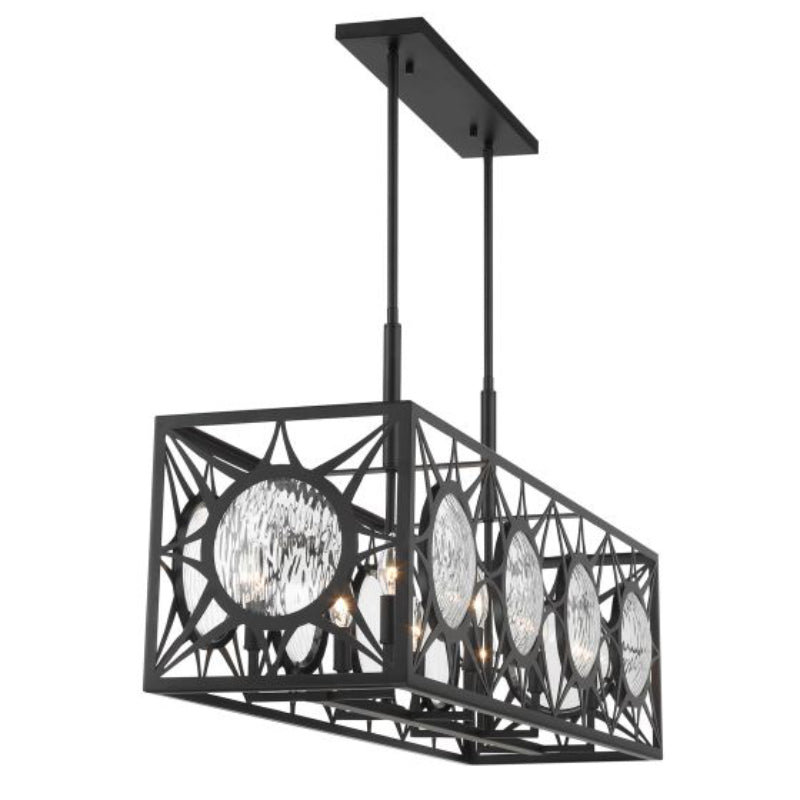 Savoy House 1-5066-8 Balfour 8-lt 44" Linear Chandelier - Matte Black