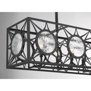 Savoy House 1-5066-8 Balfour 8-lt 44" Linear Chandelier - Matte Black
