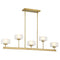 Savoy House 1-5407-5 Falster 5-lt 42" LED Linear Chandelier