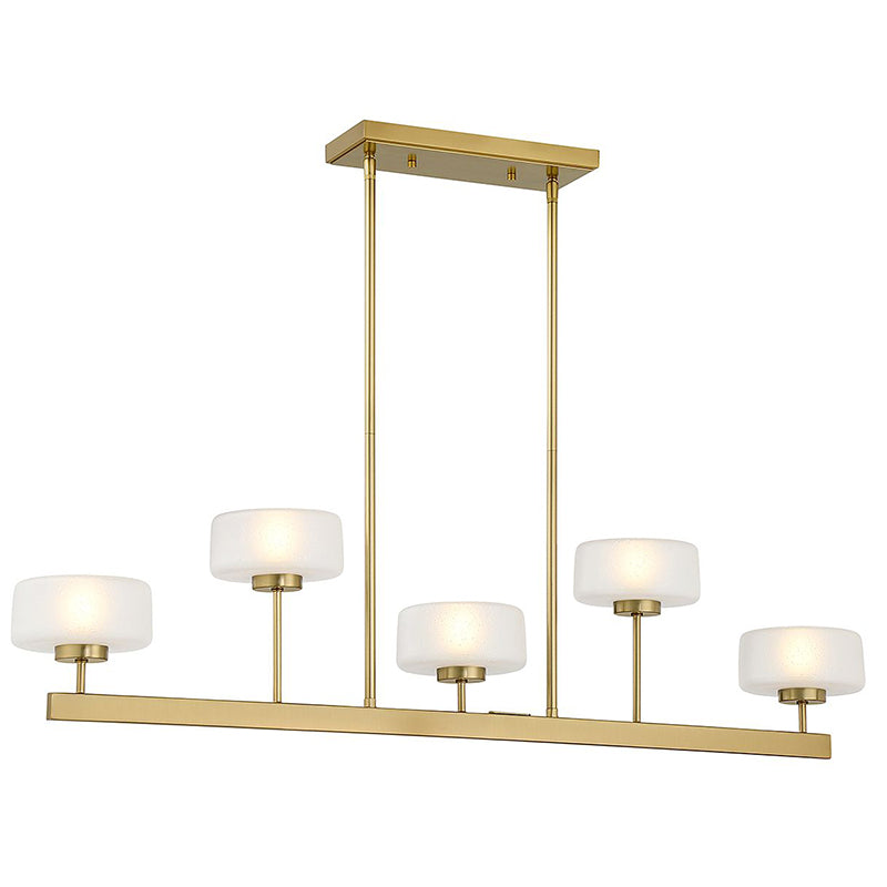 Savoy House 1-5407-5 Falster 5-lt 42" LED Linear Chandelier