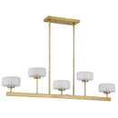 Savoy House 1-5407-5 Falster 5-lt 42" LED Linear Chandelier