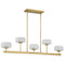 Savoy House 1-5407-5 Falster 5-lt 42" LED Linear Chandelier