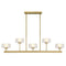 Savoy House 1-5407-5 Falster 5-lt 42" LED Linear Chandelier