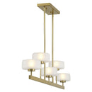 Savoy House 1-5407-5 Falster 5-lt 42" LED Linear Chandelier