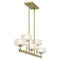 Savoy House 1-5407-5 Falster 5-lt 42" LED Linear Chandelier