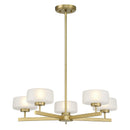 Savoy House 1-5409-5 Falster 5-lt 26" LED Chandelier