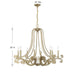 Savoy House 1-6097-8 Lombard 8-lt 34" Chandelier