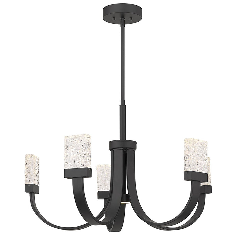 Savoy House 1-6620-6 Kahn 6-lt 30" LED Chandelier