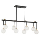 Savoy House 1-6699-8 Couplet 8-lt 38" Linear Chandelier