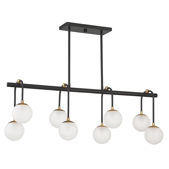 Savoy House 1-6699-8 Couplet 8-lt 38" Linear Chandelier