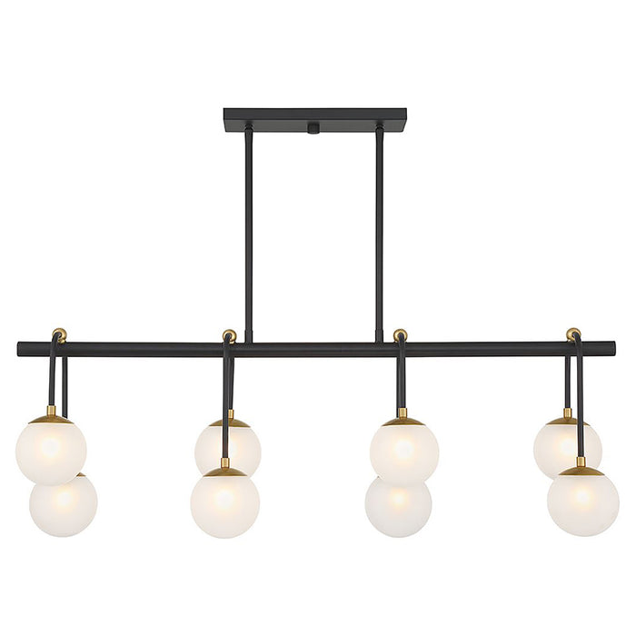 Savoy House 1-6699-8 Couplet 8-lt 38" Linear Chandelier