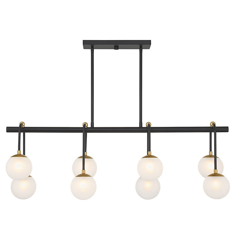 Savoy House 1-6699-8 Couplet 8-lt 38" Linear Chandelier