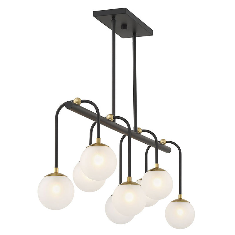 Savoy House 1-6699-8 Couplet 8-lt 38" Linear Chandelier