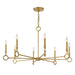 Savoy House 1-6847-8 Noah 8-lt 40" Chandelier