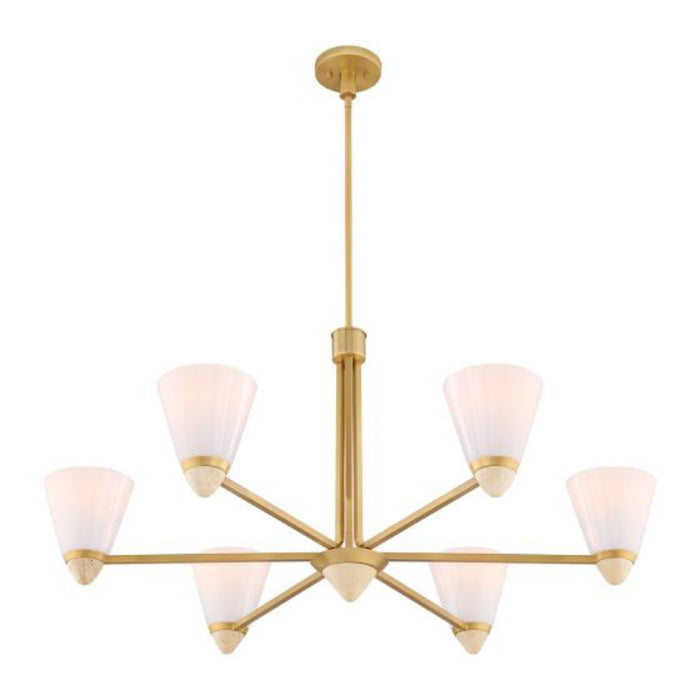 Savoy House 1-7266-6 Kohlman 6-lt 40" Chandelier